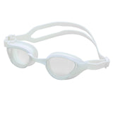 Maxbell Swimming Goggles Portable Trendy Pool Goggles for Swimming Enthusiasts Beach white
