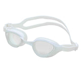 Maxbell Swimming Goggles Portable Trendy Pool Goggles for Swimming Enthusiasts Beach white