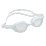 Maxbell Swimming Goggles Portable Trendy Pool Goggles for Swimming Enthusiasts Beach white