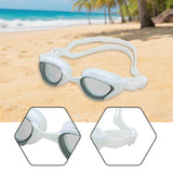 Maxbell Swimming Goggles Portable Trendy Pool Goggles for Swimming Enthusiasts Beach gray