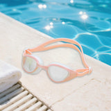 Maxbell Swimming Goggles Portable Trendy Pool Goggles for Swimming Enthusiasts Beach Pink