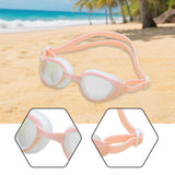 Maxbell Swimming Goggles Portable Trendy Pool Goggles for Swimming Enthusiasts Beach Pink