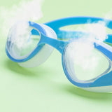 Maxbell Swimming Goggles Portable Trendy Pool Goggles for Swimming Enthusiasts Beach blue
