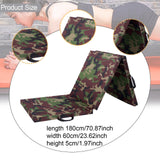 Maxbell Three Fold Exercise Mat Workout Cushion Aerobics with Handles Gymnastics Mat