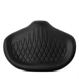 Maxbell Bike Saddle Lightweight Soft Wide Shockproof for Electric Bike Riding Sports Black