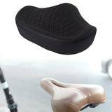 Maxbell Bike Saddle Lightweight Soft Wide Shockproof for Electric Bike Riding Sports Black