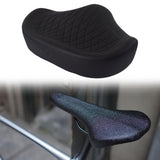 Maxbell Bike Saddle Lightweight Soft Wide Shockproof for Electric Bike Riding Sports Black