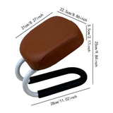 Maxbell Meditation Stool Meditation Chair Versatile Meditation Bench for Home Adults Black