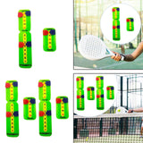 Maxbell 2 Pieces Tennis Racquet and Paddle Scorekeepers Match PVC Mini Score Keepers