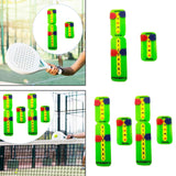 Maxbell 2 Pieces Tennis Racquet and Paddle Scorekeepers Match PVC Mini Score Keepers