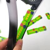 Maxbell 2 Pieces Tennis Racquet and Paddle Scorekeepers Match PVC Mini Score Keepers