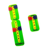 Maxbell 2 Pieces Tennis Racquet and Paddle Scorekeepers Match PVC Mini Score Keepers