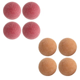 Maxbell 4Pcs Foosball Table Balls Table Football Balls for Match Toy Club Party red