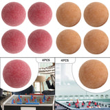 Maxbell 4Pcs Foosball Table Balls Table Football Balls for Match Toy Club Party red