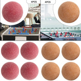 Maxbell 4Pcs Foosball Table Balls Table Football Balls for Match Toy Club Party red