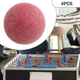 Maxbell 4Pcs Foosball Table Balls Table Football Balls for Match Toy Club Party red
