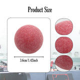 Maxbell 4Pcs Foosball Table Balls Table Football Balls for Match Toy Club Party red