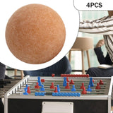 Maxbell 4Pcs Foosball Table Balls Table Football Balls for Match Toy Club Party Orange