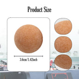 Maxbell 4Pcs Foosball Table Balls Table Football Balls for Match Toy Club Party Orange