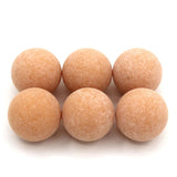 Maxbell 4Pcs Foosball Table Balls Table Football Balls for Match Toy Club Party Orange