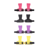 Maxbell Weight Lifting Wrist Straps Pull Ups Workout for Deadlifts Rows Bodybuilding Pink