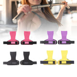 Maxbell Weight Lifting Wrist Straps Pull Ups Workout for Deadlifts Rows Bodybuilding Pink