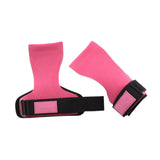Maxbell Weight Lifting Wrist Straps Pull Ups Workout for Deadlifts Rows Bodybuilding Pink