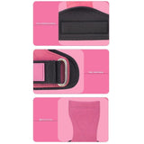 Maxbell Weight Lifting Wrist Straps Pull Ups Workout for Deadlifts Rows Bodybuilding Pink