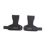 Maxbell Weight Lifting Wrist Straps Pull Ups Workout for Deadlifts Rows Bodybuilding Black