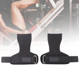 Maxbell Weight Lifting Wrist Straps Pull Ups Workout for Deadlifts Rows Bodybuilding Black