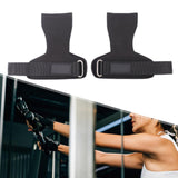 Maxbell Weight Lifting Wrist Straps Pull Ups Workout for Deadlifts Rows Bodybuilding Black