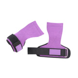 Maxbell Weight Lifting Wrist Straps Pull Ups Workout for Deadlifts Rows Bodybuilding Purple