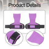 Maxbell Weight Lifting Wrist Straps Pull Ups Workout for Deadlifts Rows Bodybuilding Purple