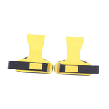 Maxbell Weight Lifting Wrist Straps Pull Ups Workout for Deadlifts Rows Bodybuilding Yellow