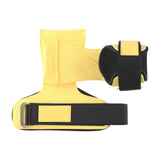 Maxbell Weight Lifting Wrist Straps Pull Ups Workout for Deadlifts Rows Bodybuilding Yellow