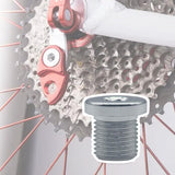 Maxbell Bicycle Rear Derailleur Screw Small for Road Bike Frame Gear Tail Hook Screw