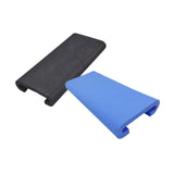 Maxbell 2Pcs Dragon Boat Seat Pad Paddling Cushion Paddle Protector for Boating Raft black blue