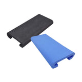 Maxbell 2Pcs Dragon Boat Seat Pad Paddling Cushion Paddle Protector for Boating Raft black blue