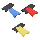 Maxbell 2Pcs Dragon Boat Seat Pad Paddling Cushion Paddle Protector for Boating Raft black blue