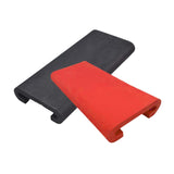 Maxbell 2Pcs Dragon Boat Seat Pad Paddling Cushion Paddle Protector for Boating Raft black red