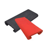 Maxbell 2Pcs Dragon Boat Seat Pad Paddling Cushion Paddle Protector for Boating Raft black red