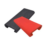 Maxbell 2Pcs Dragon Boat Seat Pad Paddling Cushion Paddle Protector for Boating Raft black red