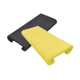 Maxbell 2Pcs Dragon Boat Seat Pad Paddling Cushion Paddle Protector for Boating Raft black yellow