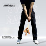 Maxbell Golf Swing Trainer Gift Golf Auxiliary Training Tool for Sports Party Golfer