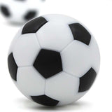 Maxbell Foosball Handles Mini Table Football Game Practical Octagonal Black End Caps