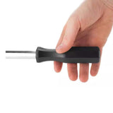 Maxbell Foosball Handles Mini Table Football Game Practical Octagonal Black End Caps