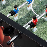 Maxbell Foosball Handles Mini Table Football Game Practical Octagonal Black End Caps
