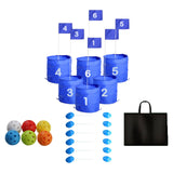 Maxbell Golf Game Set Accessories Golf Practice Simulator for Lawn Vacation Families