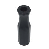 Maxbell Foosball Table Handles Easy to Install Black Non Slip Octagonal with 2 Balls