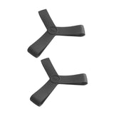 Maxbell Fin Keepers Easy Pull on Elastic Secure for Underwater Swimming Water Sports Black S 35 to 38